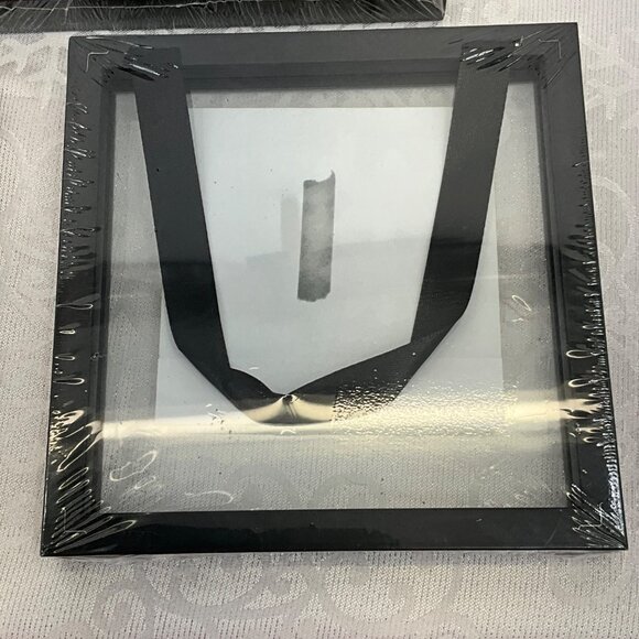 Set Of 4 Black 4x4 Photo Frames By Special Moments Memories Collection - Picture 3 of 4